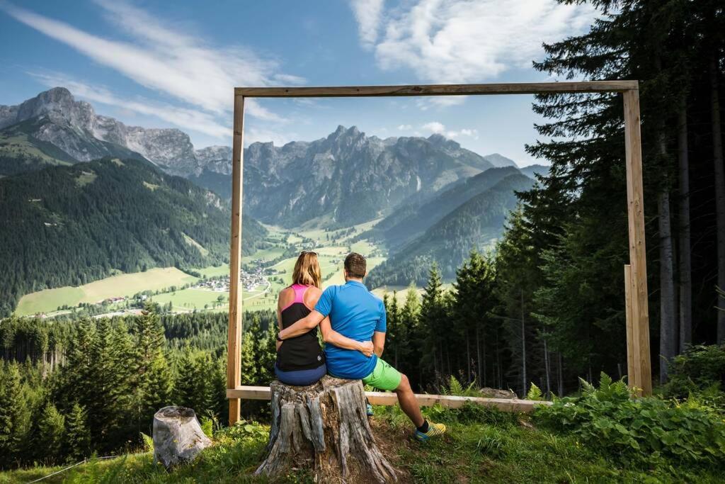 Berg&Selig Ferienhaus Appartement Pfarrwerfen Buitenkant foto